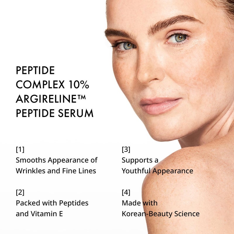 Depology Peptide Complex 10% Wrinkle Defense | Argirelineâ„¢ Peptide Serum | Hydrating Face Serum Targets Dynamic Wrinkles | Vitamin C & Hyaluronic Acid Serum 1.01 fl oz - Image 2