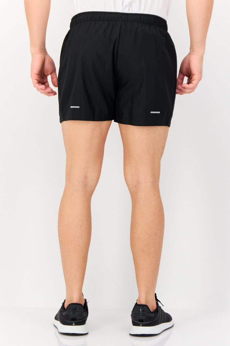 asics Men Sportswear Fit Inseam Training Shorts, Black  - Image 4