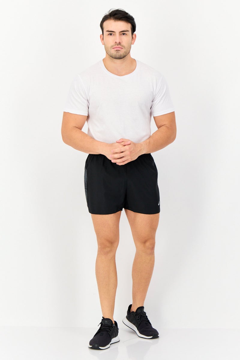 asics Men Sportswear Fit Inseam Training Shorts, Black  - Image 3