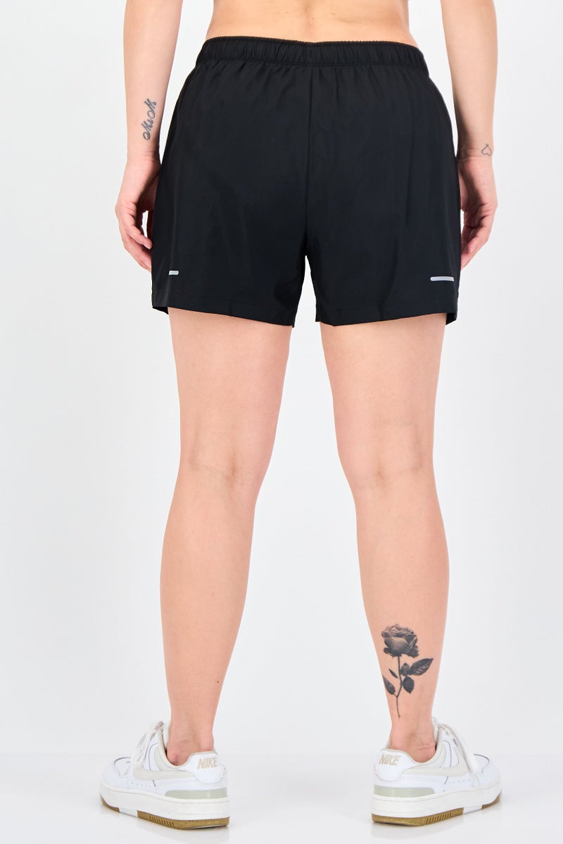 asics Women Sportswear Fit Inseam Training Shorts, Black - Image 3