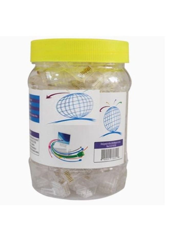 Zero Plastic wire net cat 6 RG45 100 pcs 