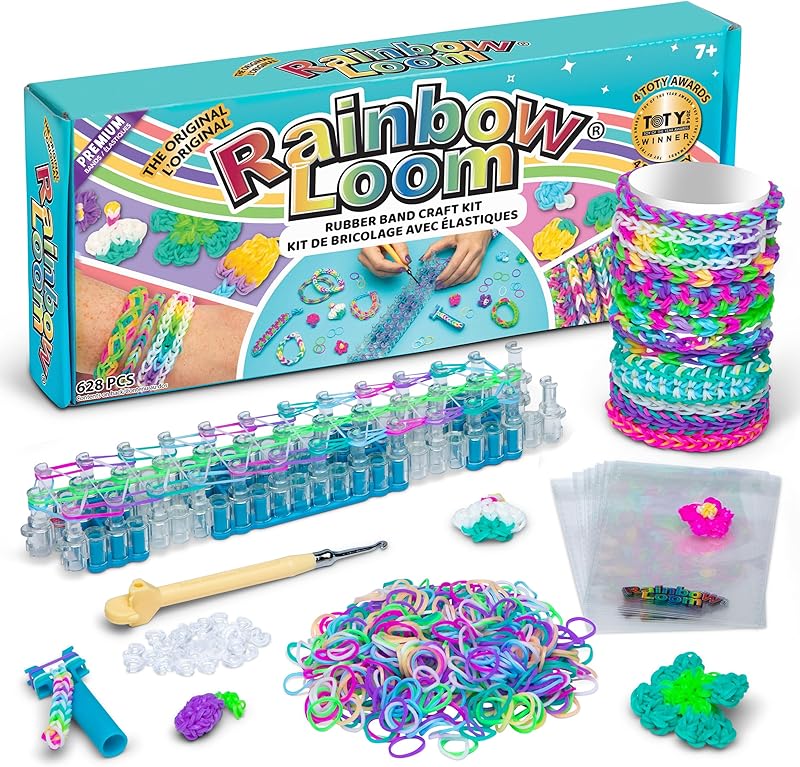 Rainbow Loom Official 2.0 Kit with Metal Hook Tool (Anti-Counterfeit Secret Code Included)