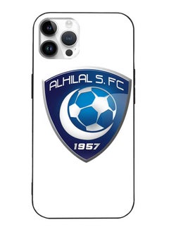 TPU Protection and Hybrid Rigid Clear Back Cover Case Al Hilal S. FC for Apple iPhone 14 Pro