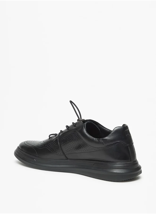 دوتشيني Men's Lace-Up Low Ankle Sneakers