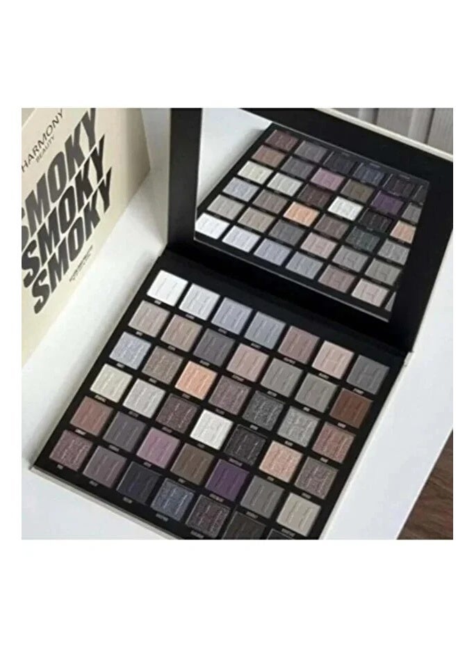 Harmony [100% Original] Smoky Harmony Beauty Luxury Eyeshadow Palette – 42 Colors - Image 1