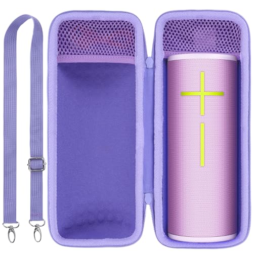 Lebakort Storage Case Compatible with Ultimate Ears UE MEGABOOM 4 3 Portable Waterproof Speaker Lilac Case - Image 1