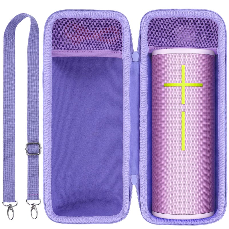 Lebakort Storage Case Compatible with Ultimate Ears UE MEGABOOM 4 3 Portable Waterproof Speaker Lilac Case - Image 2
