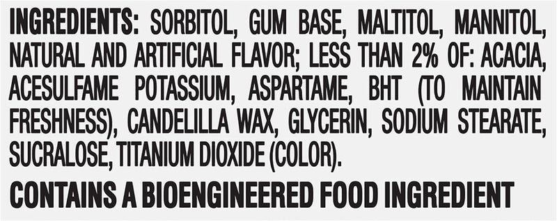 Trident White Peppermint Sugar Free Gum - 180 Pieces - Image 3