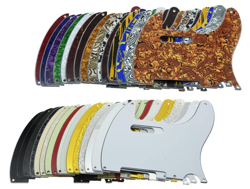 KAISH American Vintage 5 Hole Tele Pickguard TL Guitar Pick Guard Scratch Plate for Tele/Telecaster Vintage Tortoise - Image 5