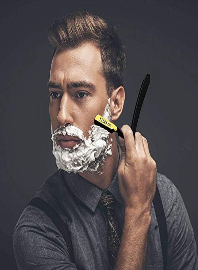 FACON Lades + Facón Professional Premium Straight Edge Barber Razor - Salon Quality Cut Throat Shavette - Image 4