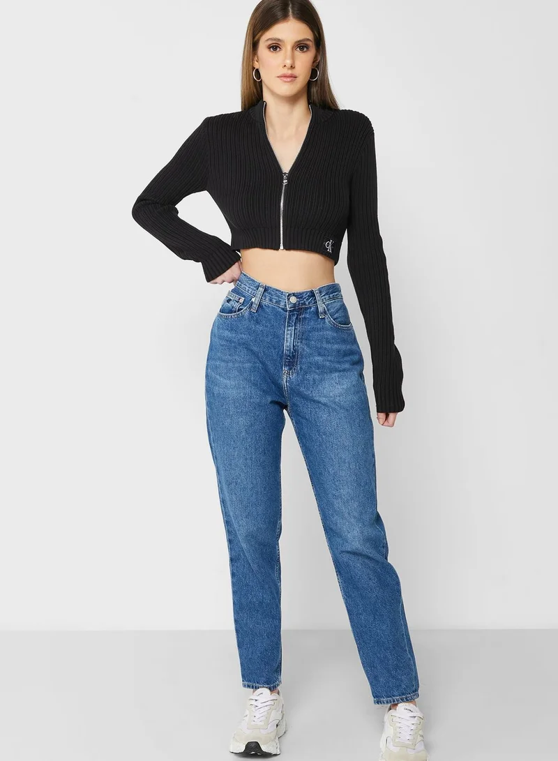 Calvin Klein Jeans High Waist Mom Jeans