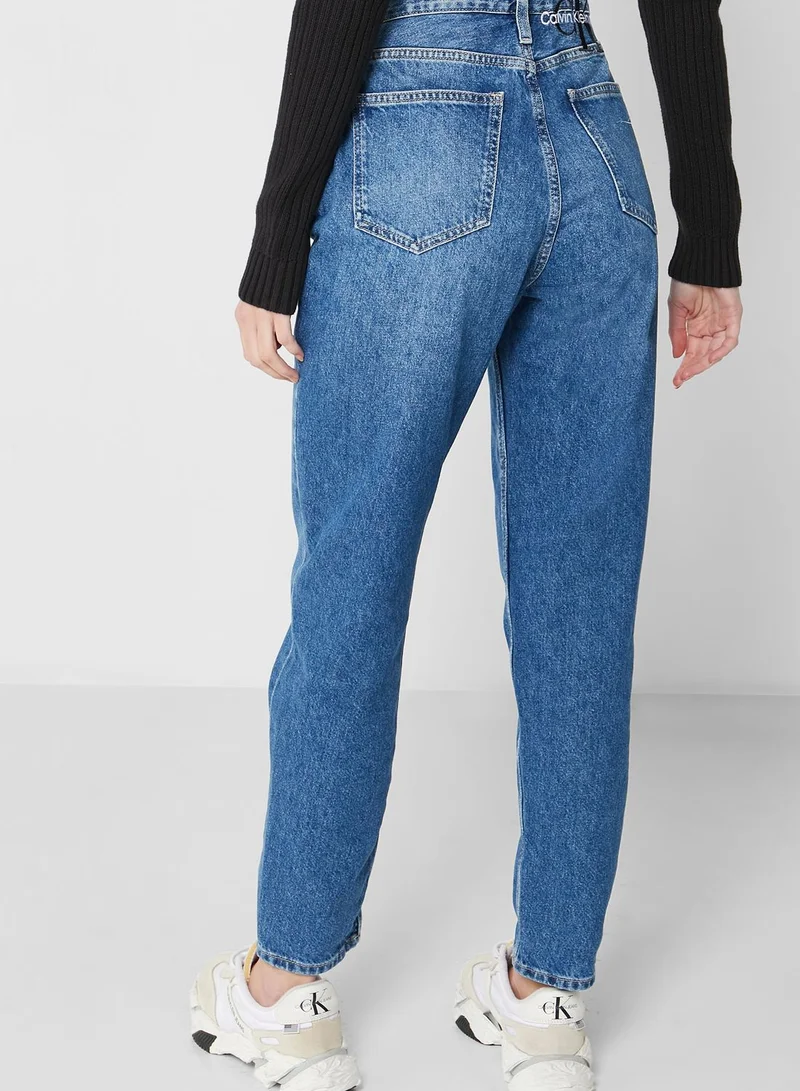 Calvin Klein Jeans High Waist Mom Jeans