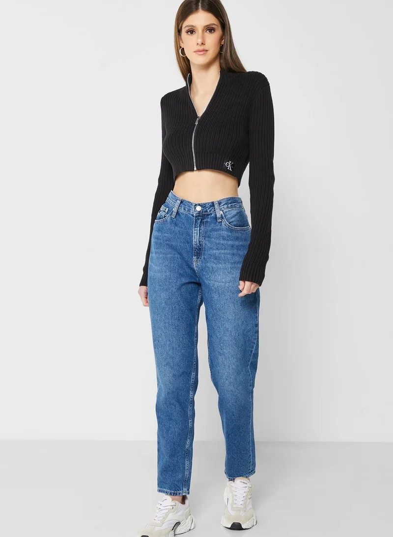 Calvin Klein Jeans High Waist Mom Jeans