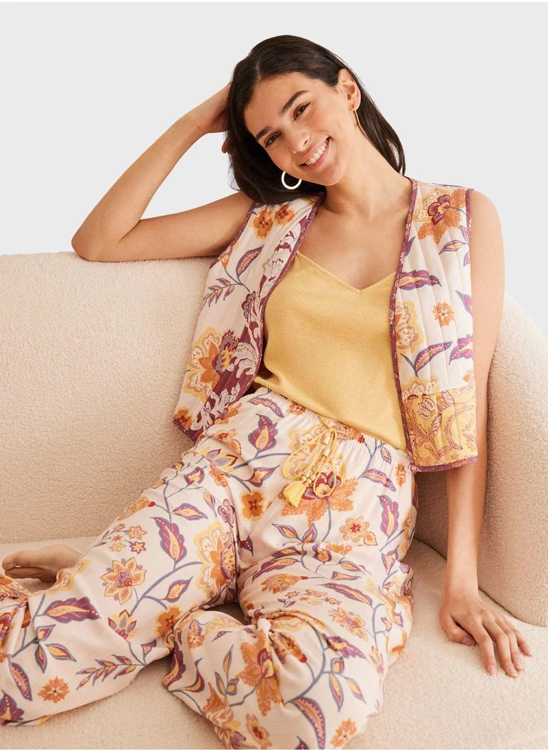 ومن سيكريت Paisley Print Pyjama Pants