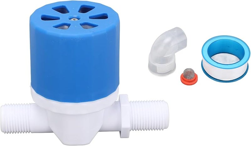 صمام التعويم التلقائي 0.5 بوصة 304 فولاذ مقاوم للصدأ مدخل التحكم في خزان الماء السخان الشمسي - Image 1