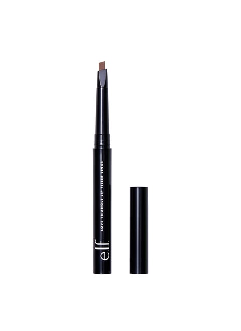 elf Love Triangle Lip Filler Liner 2in1 Lipliner Pencil For Sculpting  Filling LongLasting Intense Color Vegan  CrueltyFree Deep Brown