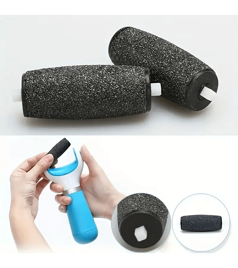6pcs Electric Foot Stone Replacement Heads Including Sanding Head Foot Trimming Head Grinding Head And Grinding Wheel Head - Image 2