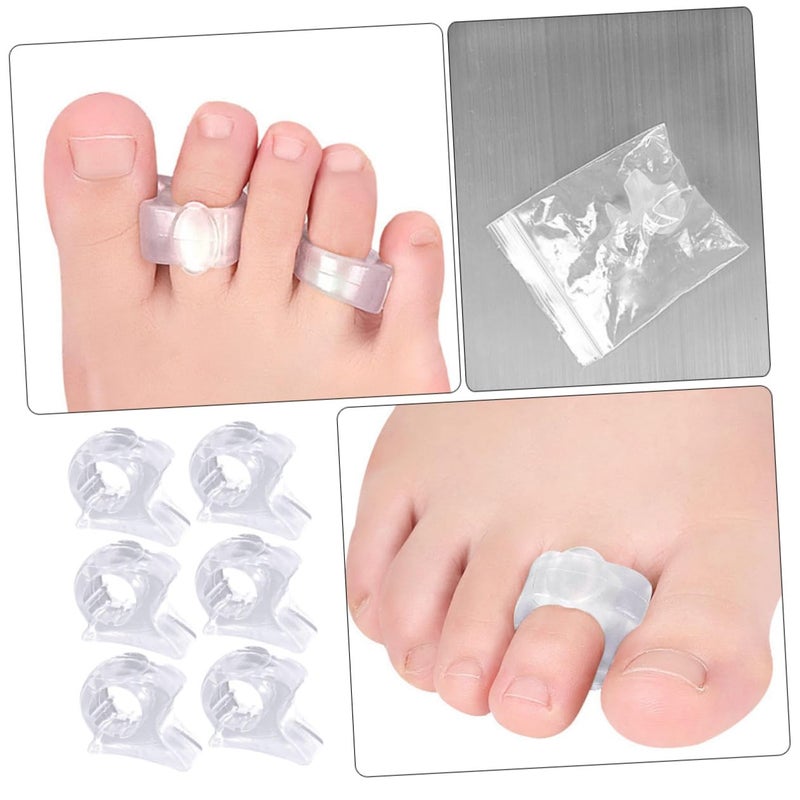 Balanced structure Ipetboom 3 Pairs Bunion Silicone Toe Separators for Foot Alignment Gel Spacers for Overlapping and Hammer Toes Suitable for Men and Women Nationwide delivery Tiered purchase options Proper storage environment Quick assemble Wet anti slip Labor saving optimized design Long term use design Most item matching trendy design No overseas transit wait Chemical free Flexible varied design Advanced compact design Multi-use well optimized build Simple practical structure Confirmed available stock Multiple design variants Economical varied sizing picks All temp range compatible build Market need oriented construction Bulk storage easy optimized build Regular scheduled transit Practical build Storage transit efficiency build Anti slip - Image 5