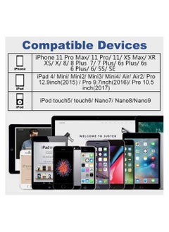 Phone Planet 4Pack Original [Apple MFi Certified] Charger Lightning to USB Charging Cable Cord Compatible iPhone 14/13/12/11 Pro/11/XS MAX/XR/8  - Image 3