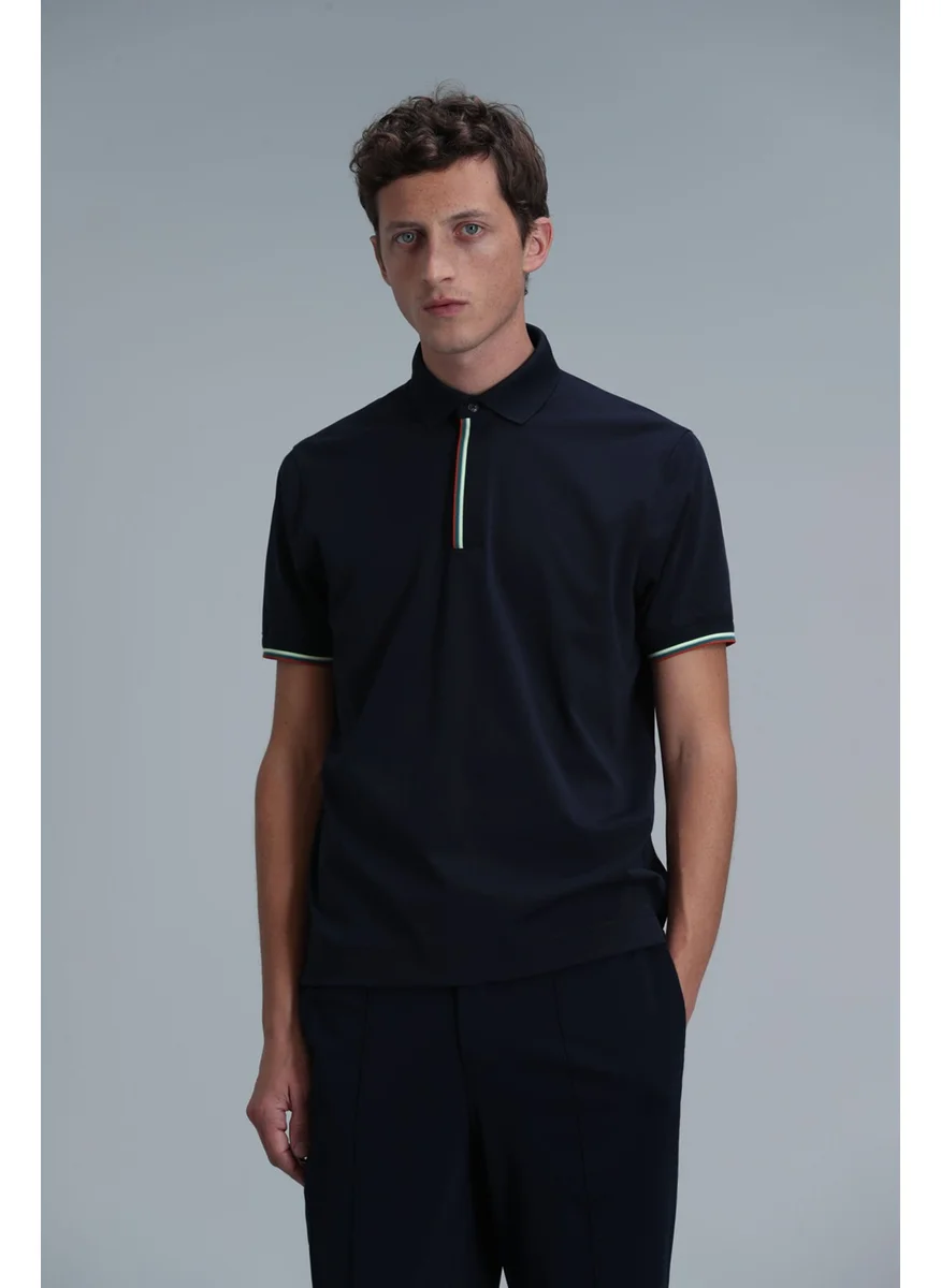 لوفيان Warm Smart Men's Polo T-Shirt Black