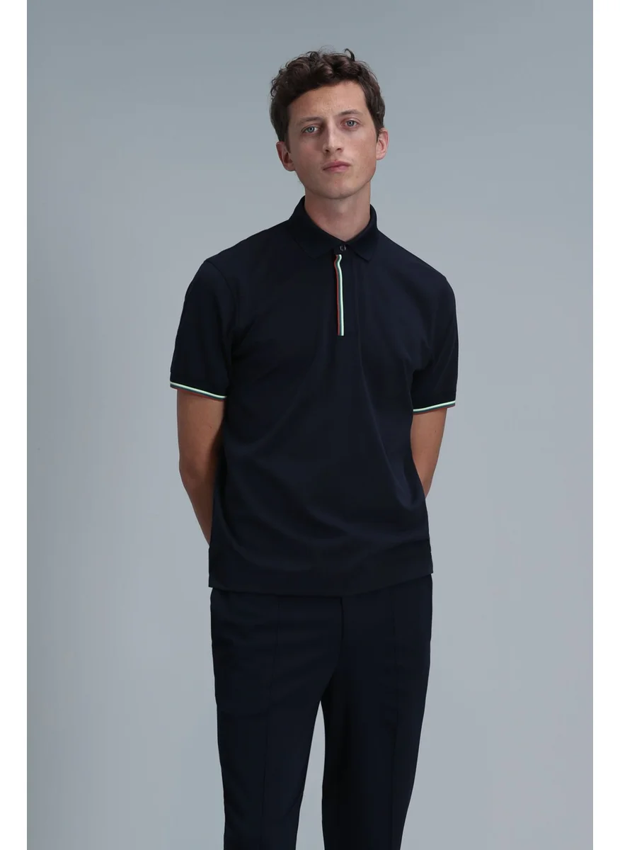 لوفيان Warm Smart Men's Polo T-Shirt Black