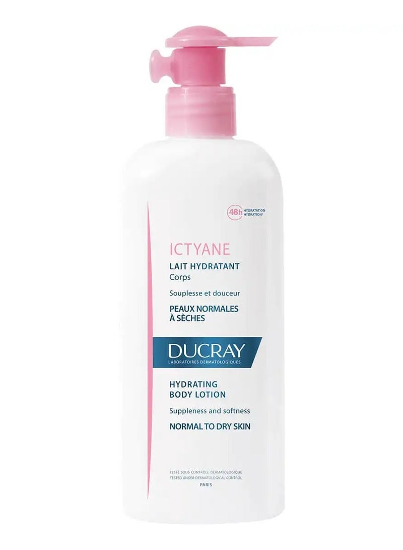 Ducray Ictyane Lait Hydrating Body Lotion For Normal to Dry Skin 400 ml - Image 1