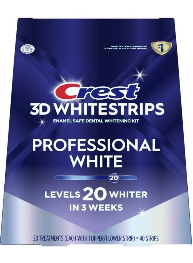 Crest 3D Whitestrips™ Professional Effects 20 Treatments(40 Strips) - Image 3