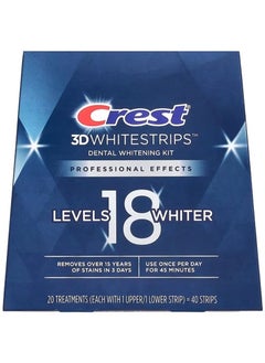 Crest 3D Whitestrips™ Professional Effects 20 Treatments(40 Strips)  - Image 1