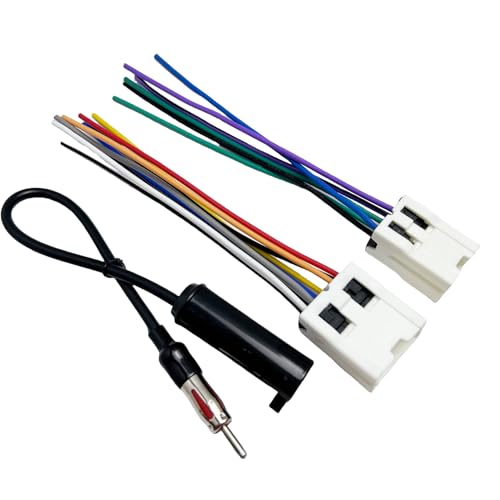 WildTundra 20Pin Radio Wiring Harness for Honda 1998-2010 Acura 1999-2008 Aftermarket Car Stereo Wiring Harness Connector for Accord Civic CR-V Odyssey Integra Car Stereo Radio Wiring Harness Cable Install - Image 1