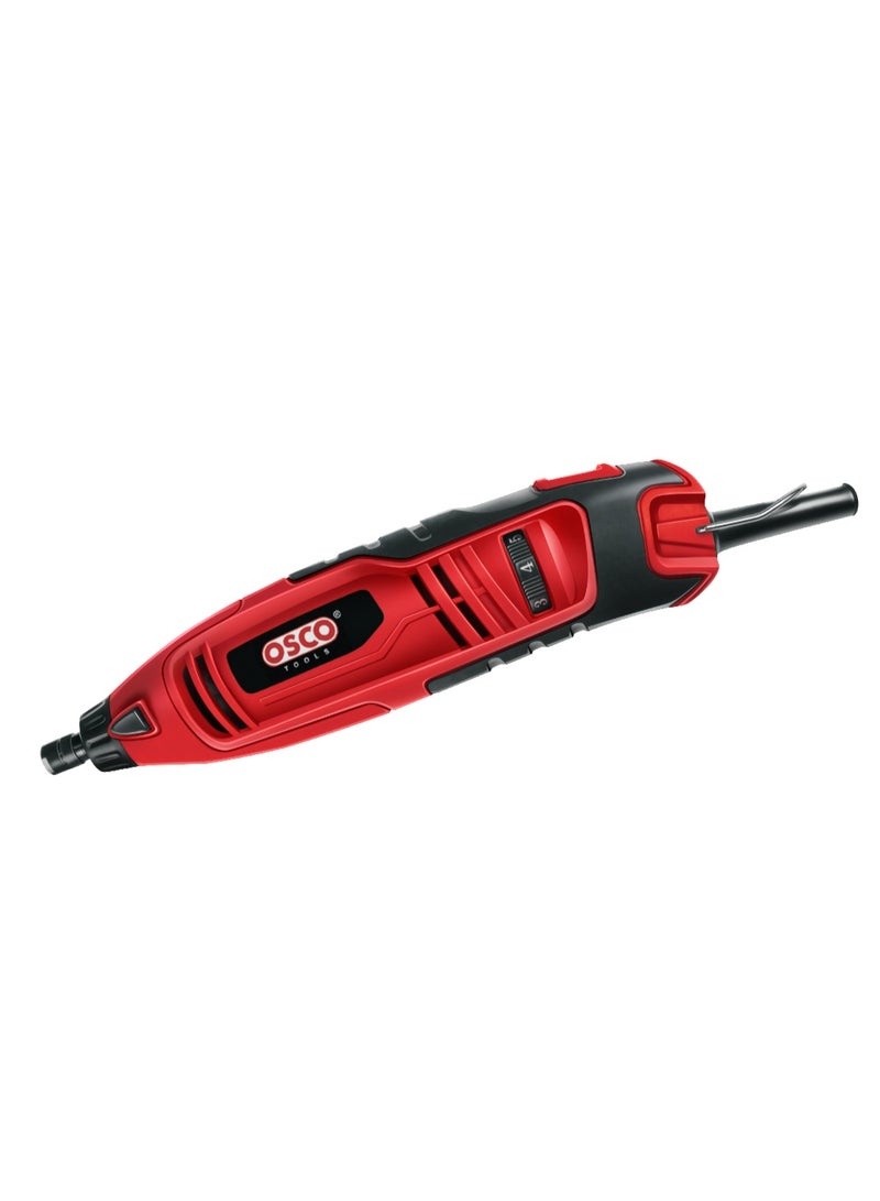 أوسكو ميني دريل 135 واط من OSCO مقاس 3.2 مم، أداة متعددة الاستخدامات للحفر والقطع والصنفرة والتلميع بدقة عالية، تصميم مدمج وخفيف لسهولة التحكم، مثالي للأعمال المنزلية والحرفية والاحترافية – متوفر الآن على نون. - Image 1