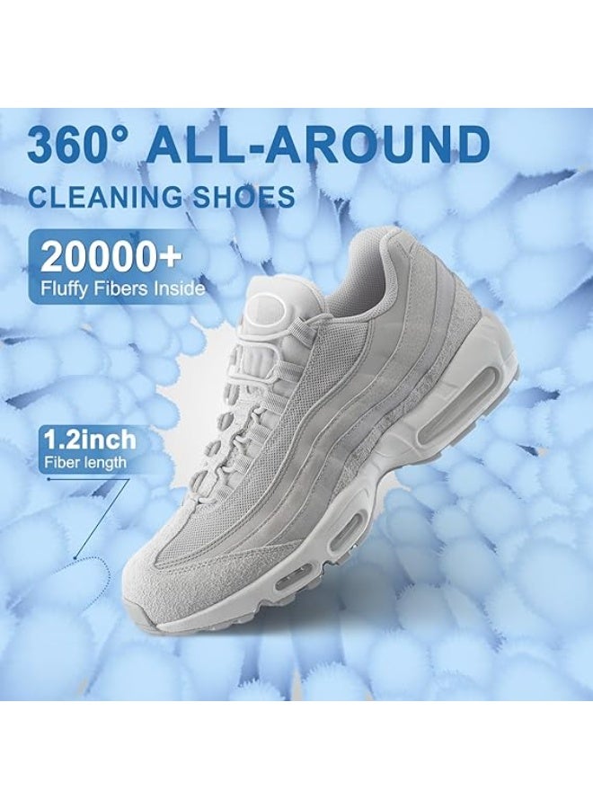 MOMENT MOMENT Large Shoe Washing Machine Bag – Extra Thick Laundry Shoe Bag for Washer and Dryer, 360° Deep Clean Shoes Laundry Bag, Reusable Shoe Bag for Sneaker washing machine bags, Blue - Image 3