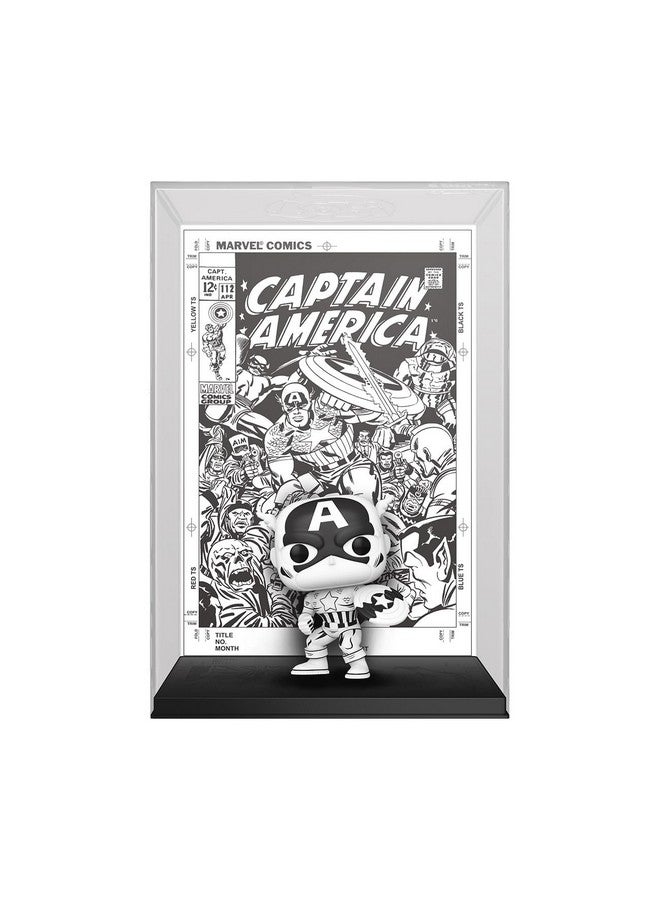 Funko فانكو بوب غلاف الكوميك: الذكرى الخامسة والثمانون لمارفل - كابتن أمريكا - مارفل كوميكس - تمثال فينيل قابل للجمع - فكرة هدية - منتجات رسمية - للأطفال والبالغين - عشاق الأفلام - Image 3