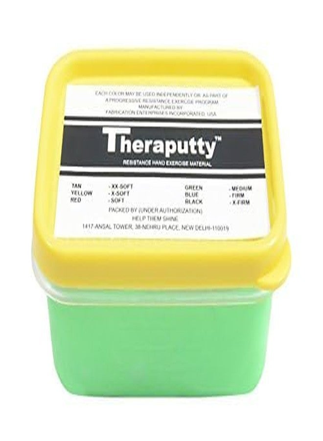 Theraputty CANDO for Exercise MEDIUM, Green- 100 GMS - Image 1
