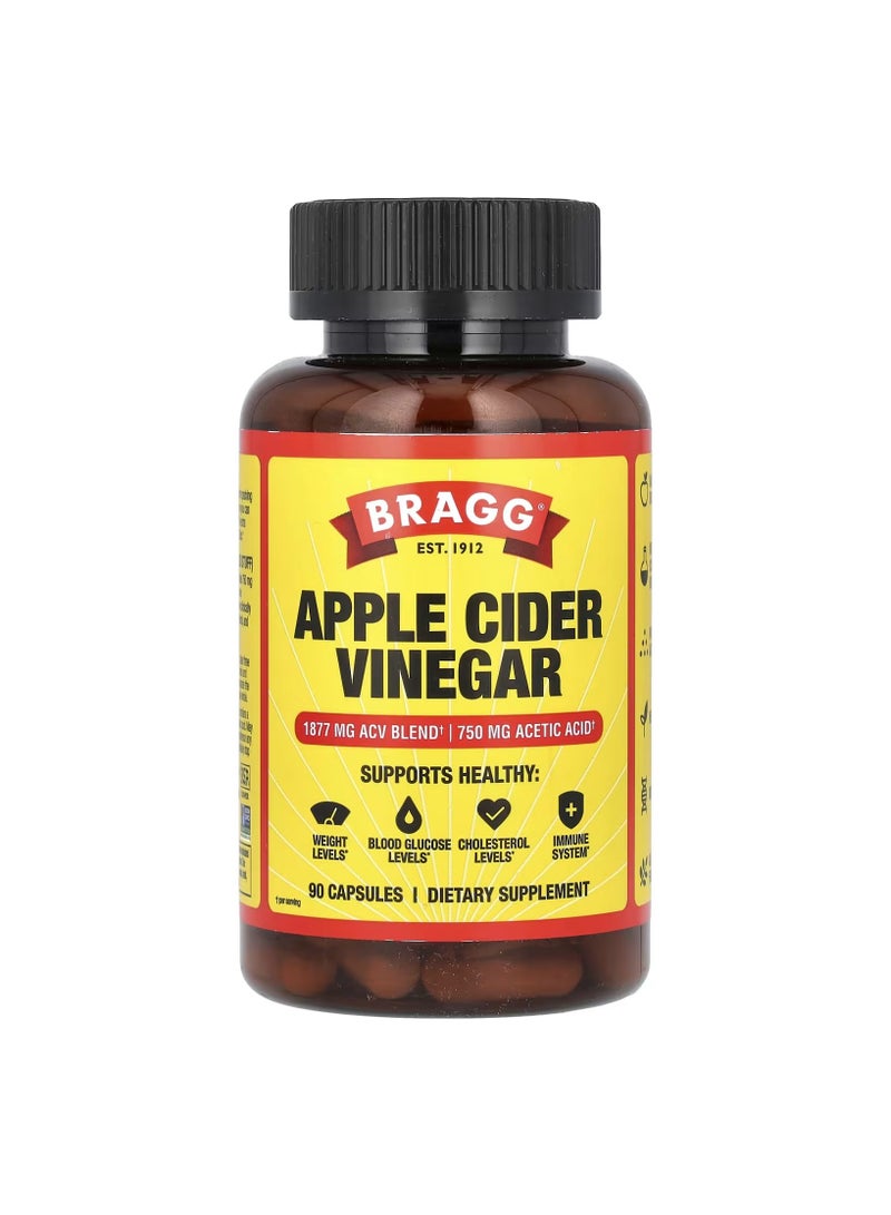 Bragg Apple Cider Vinegar 90 Capsules