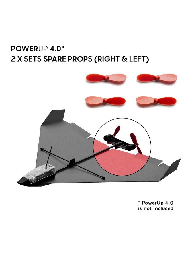 PowerUp مجموعة قطع الغيار 4.0 أجزاء إضافية لمجموعة الطائرة الورقية الطائرة 4.0 التي تعمل بالهاتف الذكي. - Image 5