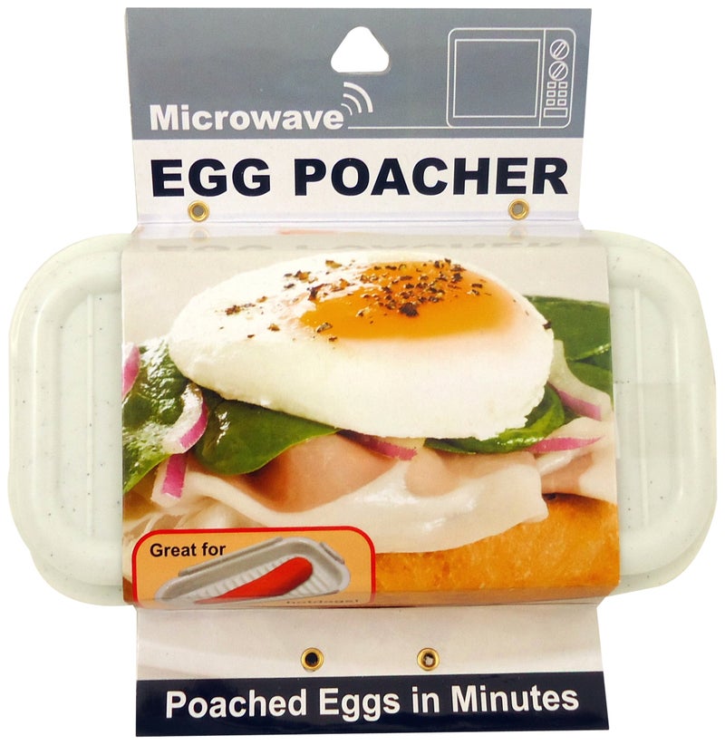 LaMi Products Economy Kitchen Accessory Microwave Egg Poacher 