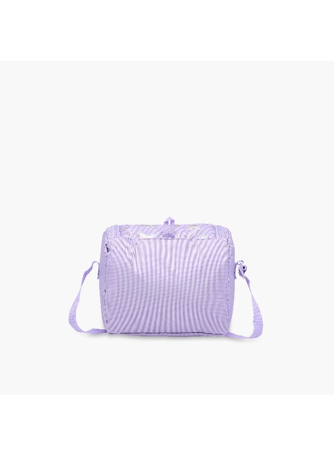 sami_studio Lunch Bag-Butterfly-Collection-1 Cmprt With Zip- (Polyester ) Multicolor \ 14X18X20 - Image 3