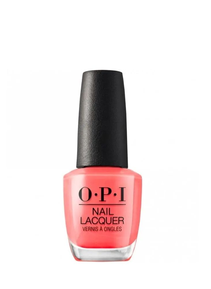 OPI Nail Lacquer Orange You A Rock Star  NLN71 15ml - Image 1