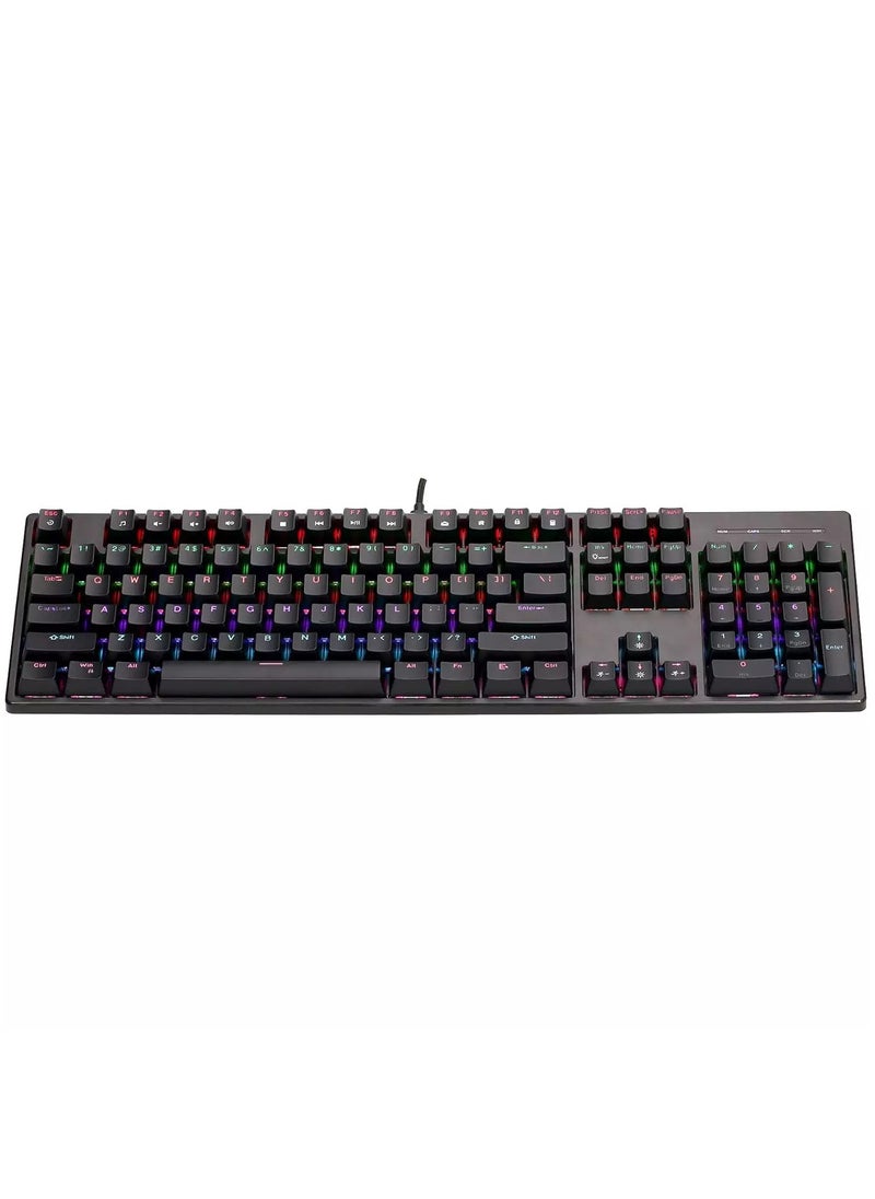 XTRIKE ME GK918 Gaming Mechanical Keyboard - Blue Switches - Rainbow LED Lighting  - Image 2