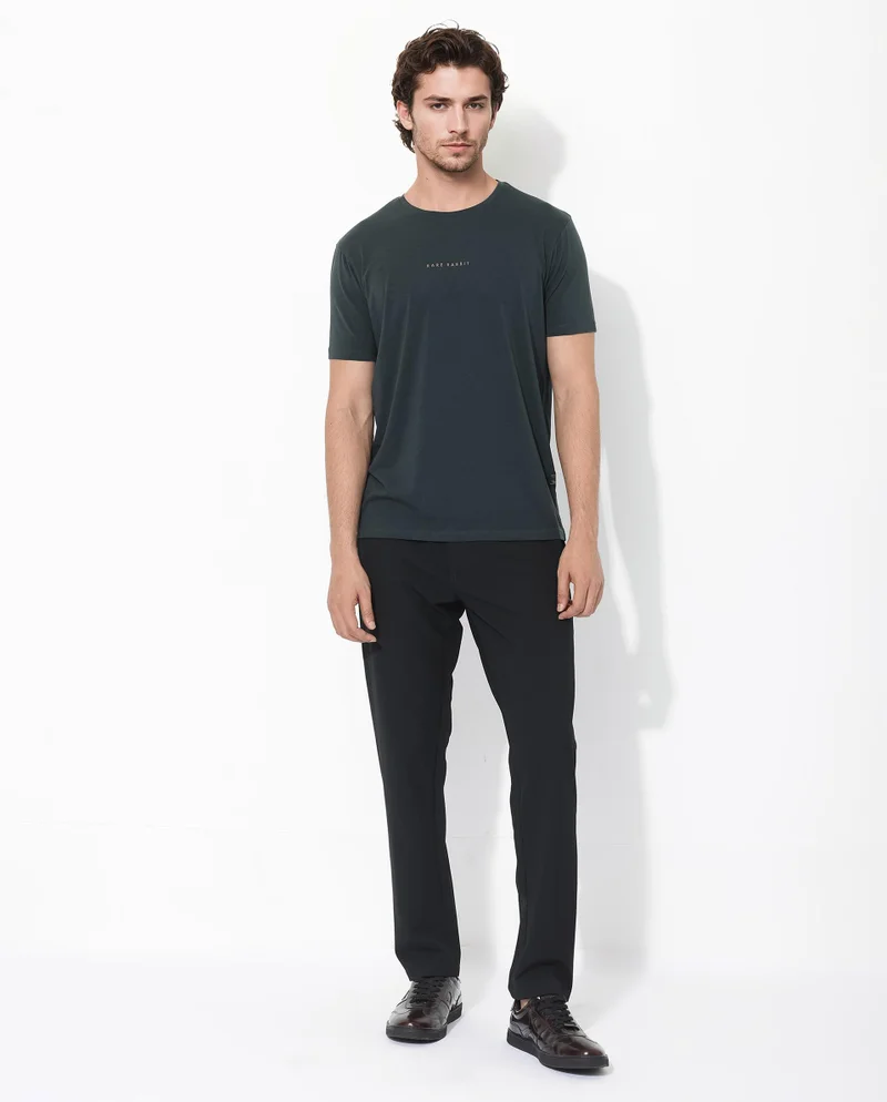 Rare Rabbit Men's Branded Cotton T-Shirt