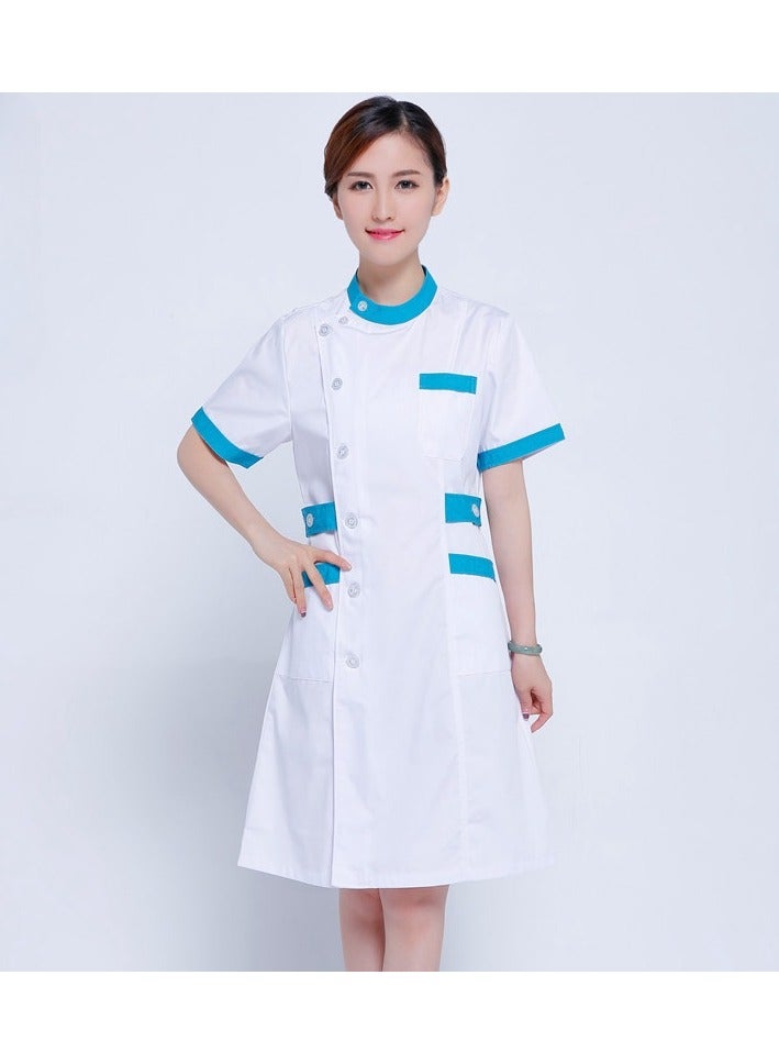 KUYING Summer Style Lab Coat For Door-To-Door Medical Work Clothes  - Image 1