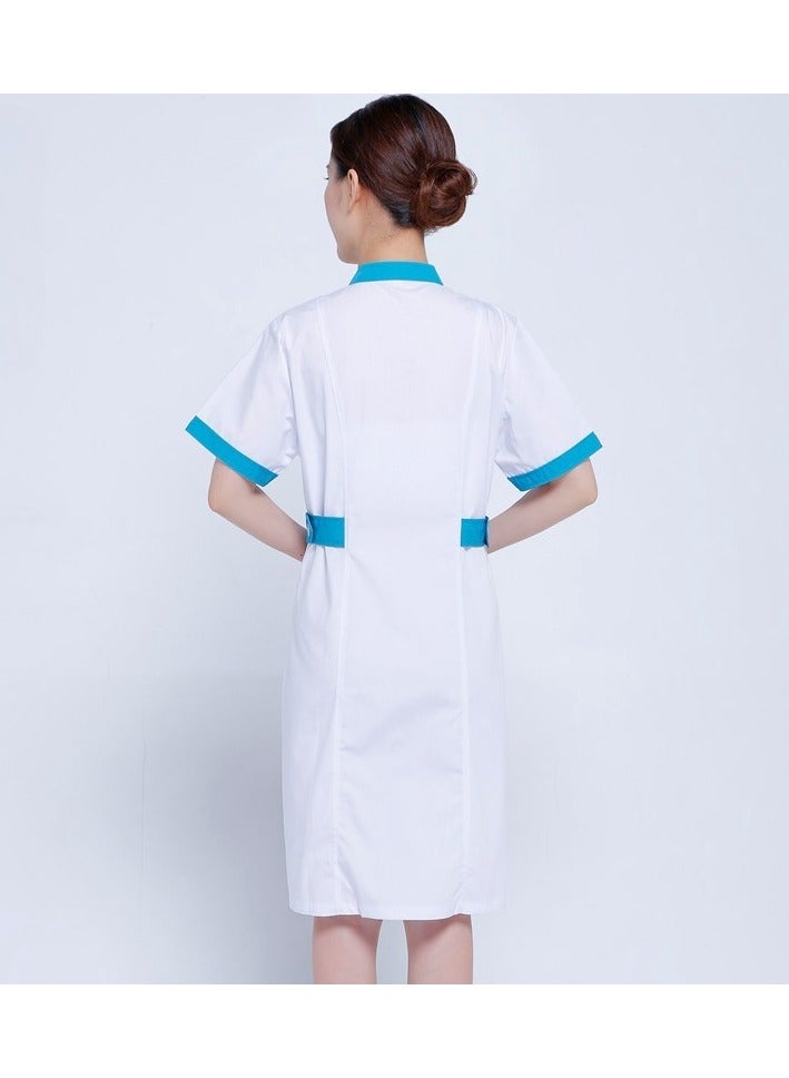 KUYING Summer Style Lab Coat For Door-To-Door Medical Work Clothes  - Image 2