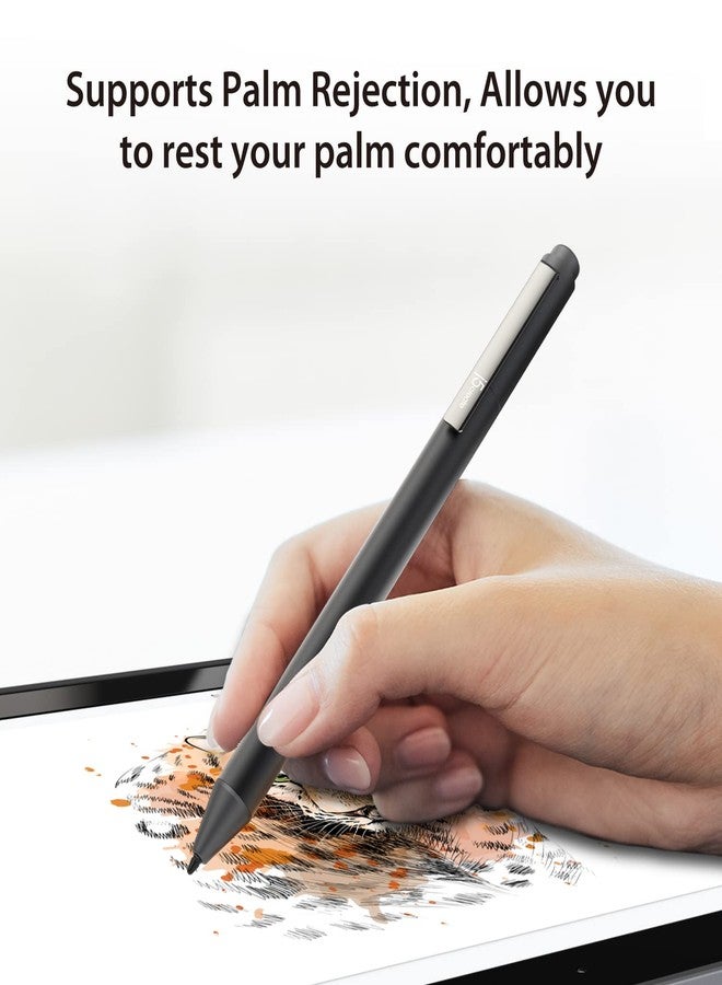 j5create USI 1.0 Stylus Pen for USI Capable Chromebooks - Works with Chromebook Certified, Supports 4096 Levels Pressure, Durable and Elegant Aluminum Enclosure (JITP100) - Image 5