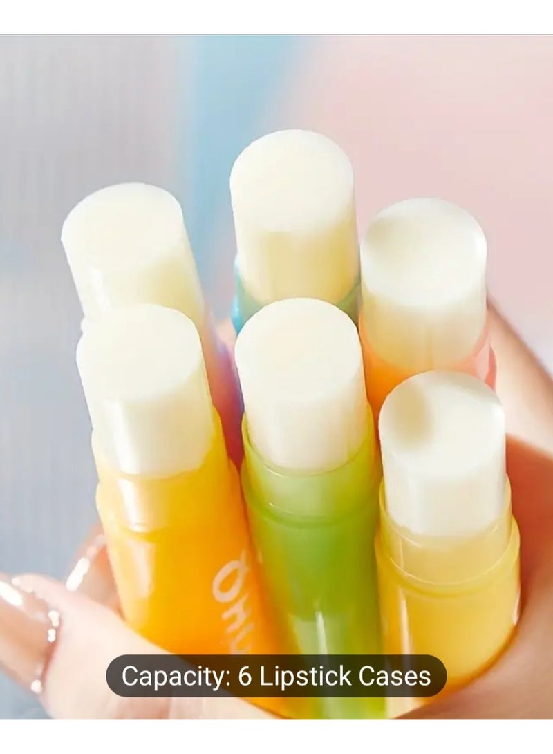 Generic 6PCS Moisturizing Lip Balm Lipatick Set, Hydrating Keep All-Day Moisture For Dry Lips, Long-lasting Effect  - Image 5