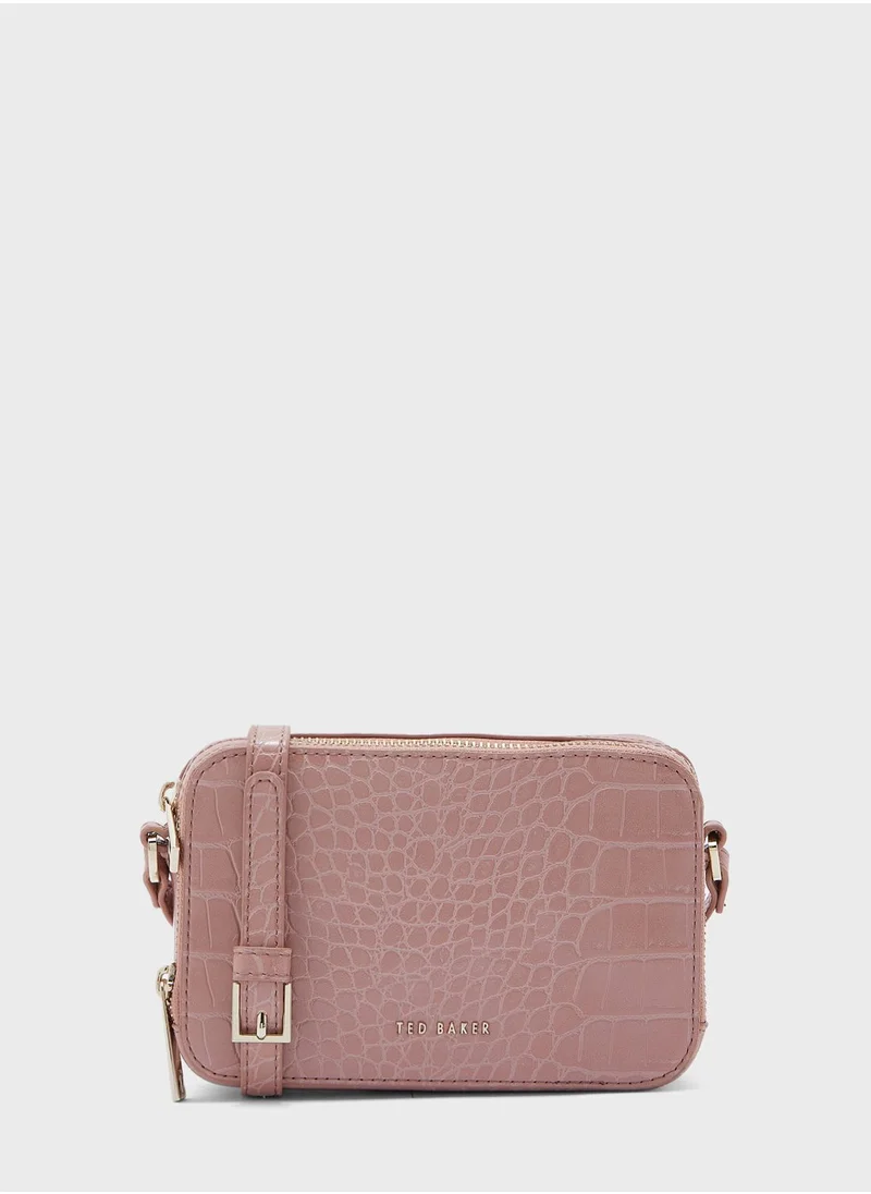 Ted Baker Stina Double Zip Camera Crossbody