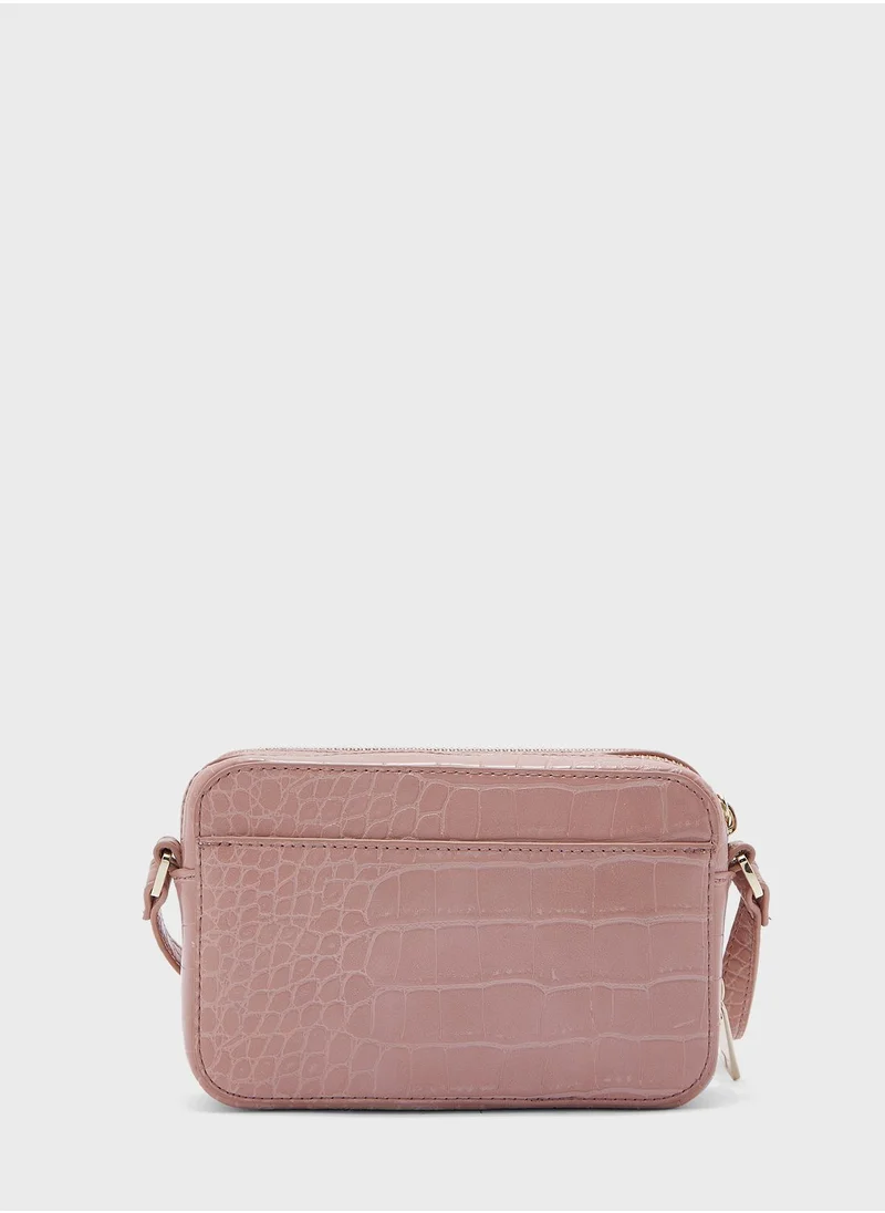 Ted Baker Stina Double Zip Camera Crossbody