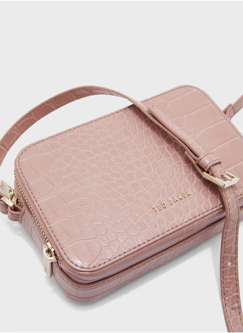 Ted Baker Stina Double Zip Camera Crossbody