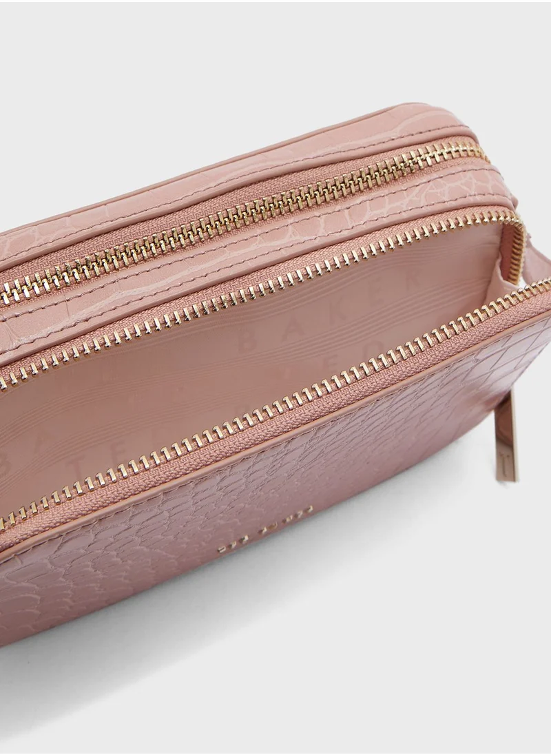 Ted Baker Stina Double Zip Camera Crossbody