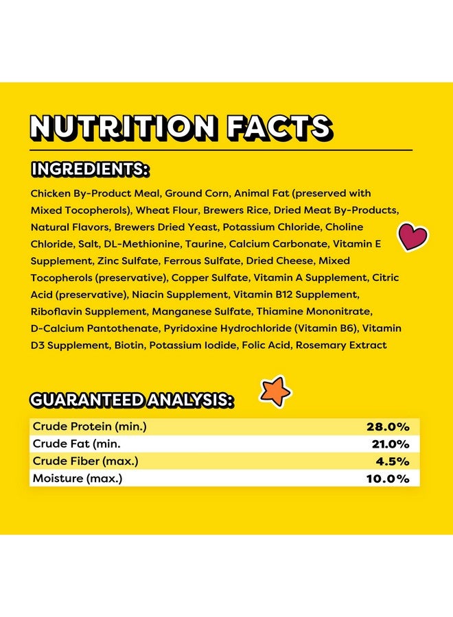 تيمبتيشنز حلوى القطط المقرمشة والناعمة من جامبو ستاف، بنكهة الدجاج اللذيذة، عبوة 14 أونصة (عبوة واحدة) - Image 5