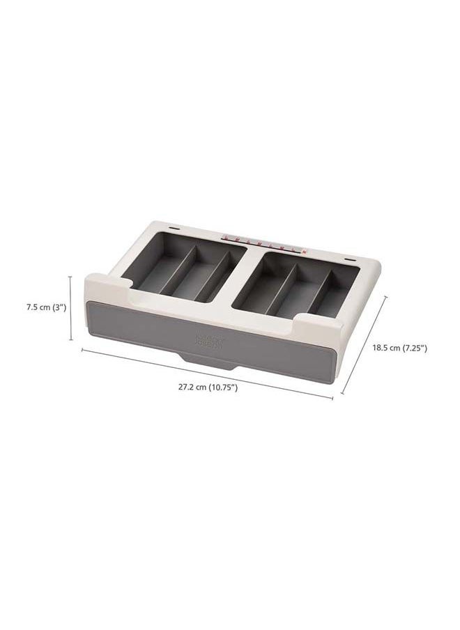 Joseph Joseph - Joseph Joseph Coffee Capsule Drawer Perfect Solution For Organizing Your Nespresso Cups. This Organizer Fits Under Any Shelf And Can Hold Up To 30 Coffee Cups. - Image 1
